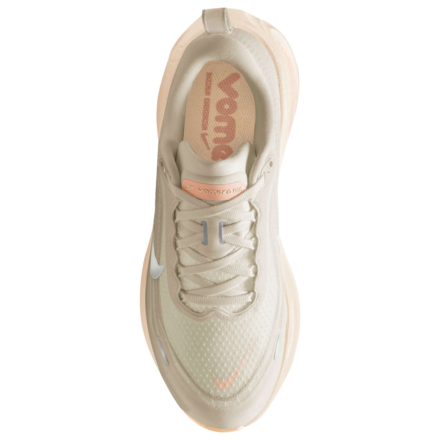 Nike Vomero Plus - Women's - White/Silver/Orange