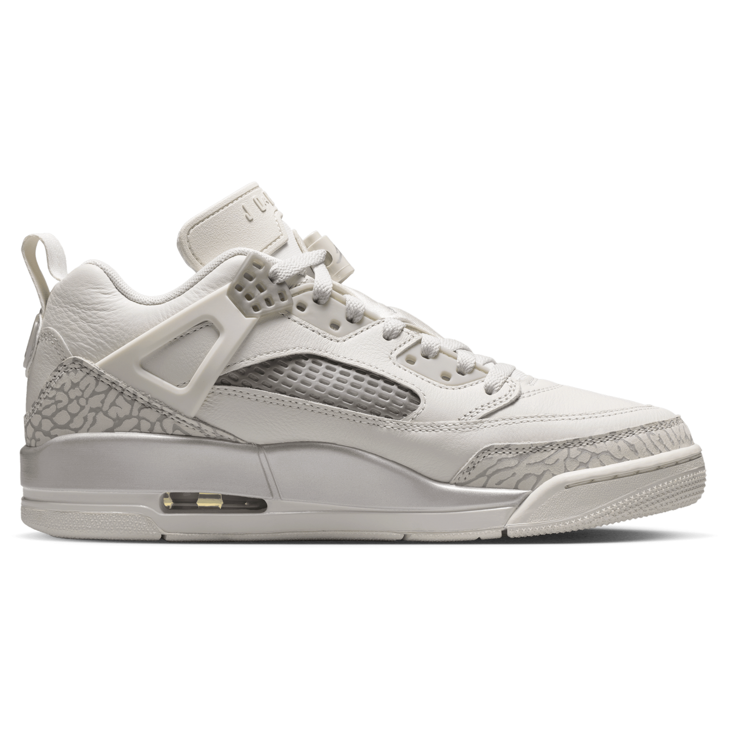 Jordan Spizike Low - Women's - Wolf Grey/Metallic Silver/Swan