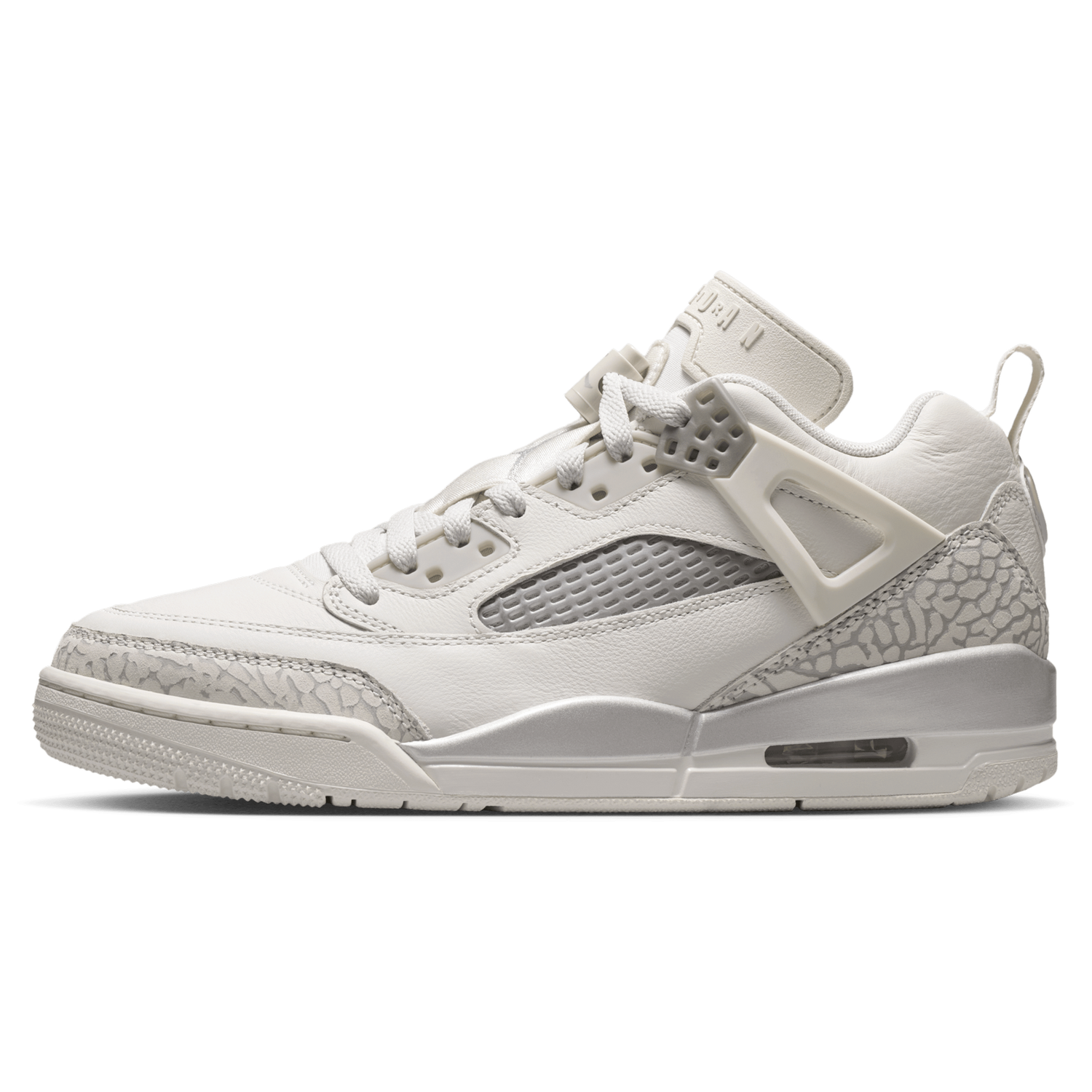 Jordan Spizike Low - Women's - Wolf Grey/Metallic Silver/Swan