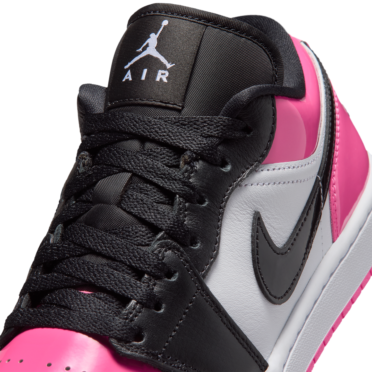 Jordan AJ 1 Low - Women's - Pinksicle/Black/White