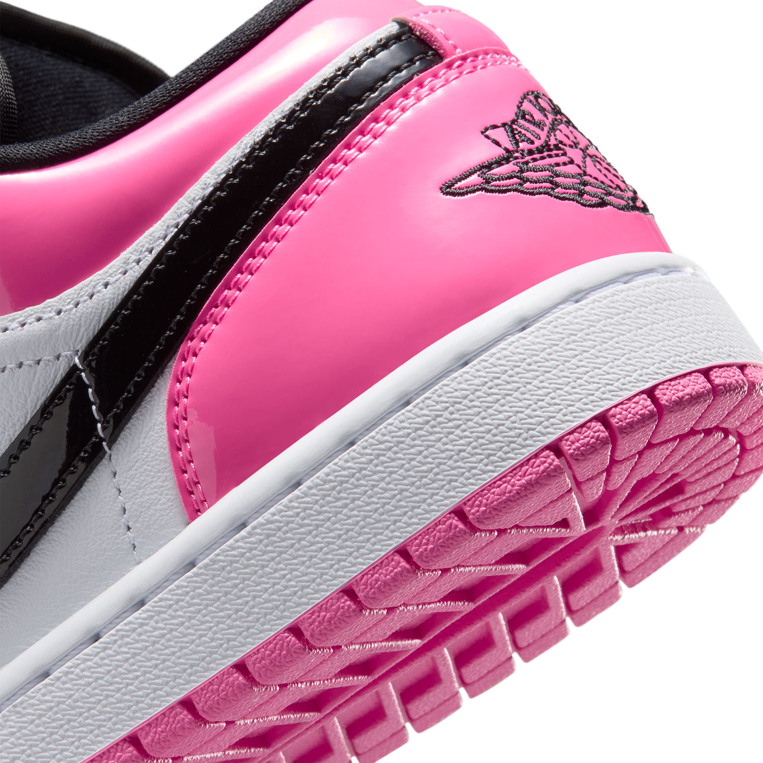 Jordan AJ 1 Low - Women's - Pinksicle/Black/White