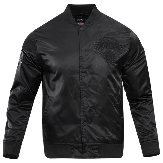 Pro Standard NEW YORK KNICKS SATIN JACKET - Men's - Black