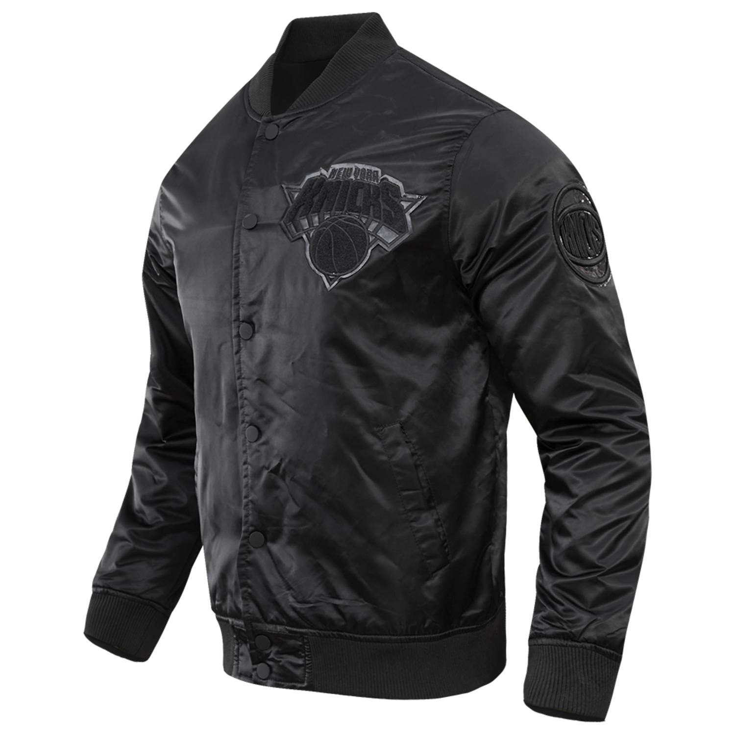 Pro Standard NEW YORK KNICKS SATIN JACKET - Men's - Black