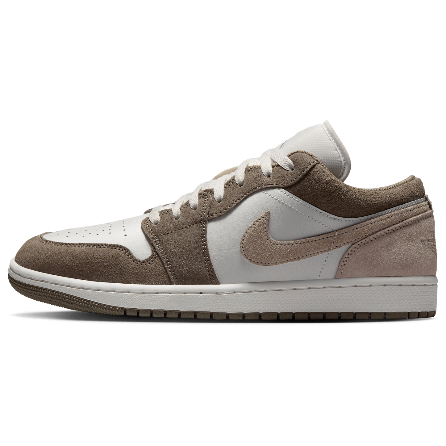 Jordan AJ 1 Low - Men's - Olive Grey/Enigma Stone/Summit White