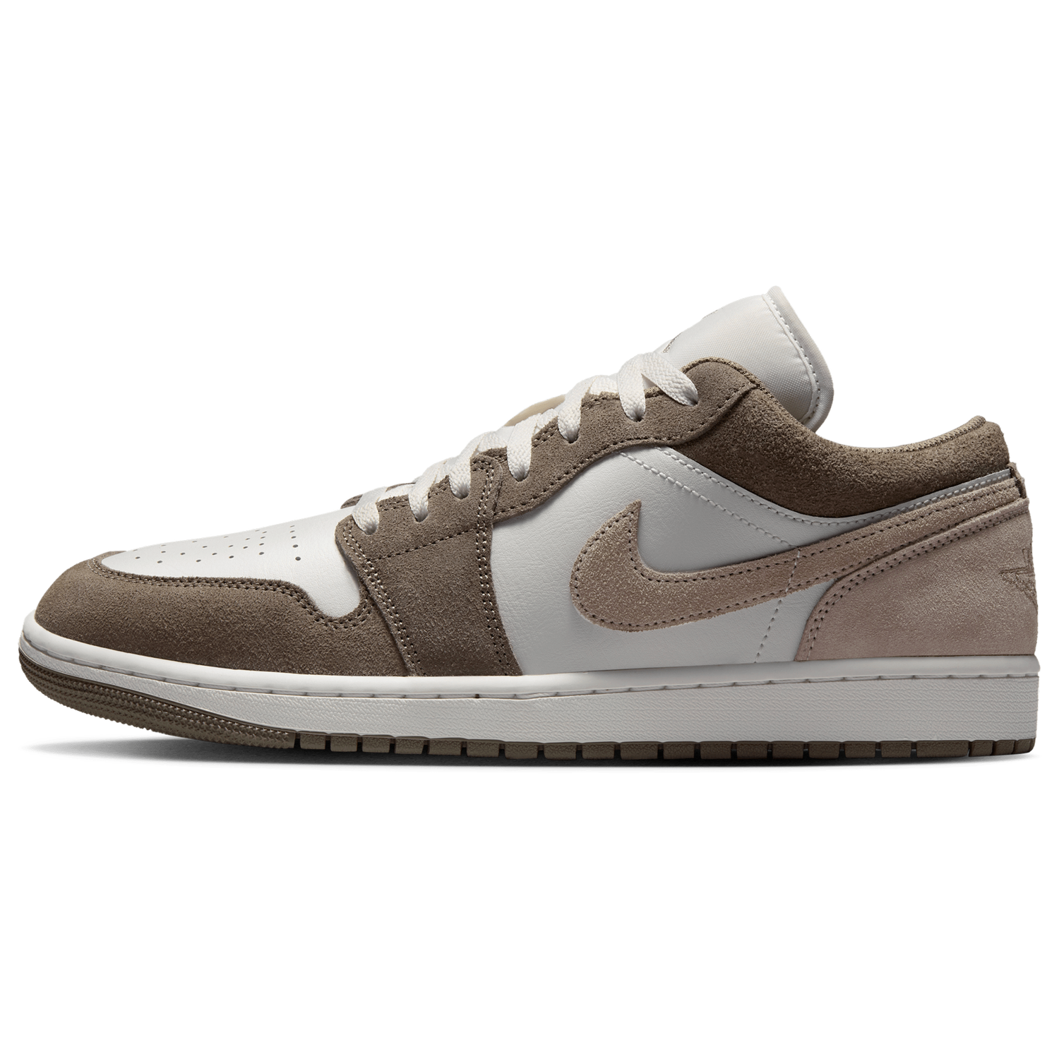 Jordan AJ 1 Low - Men's - Olive Grey/Enigma Stone/Summit White