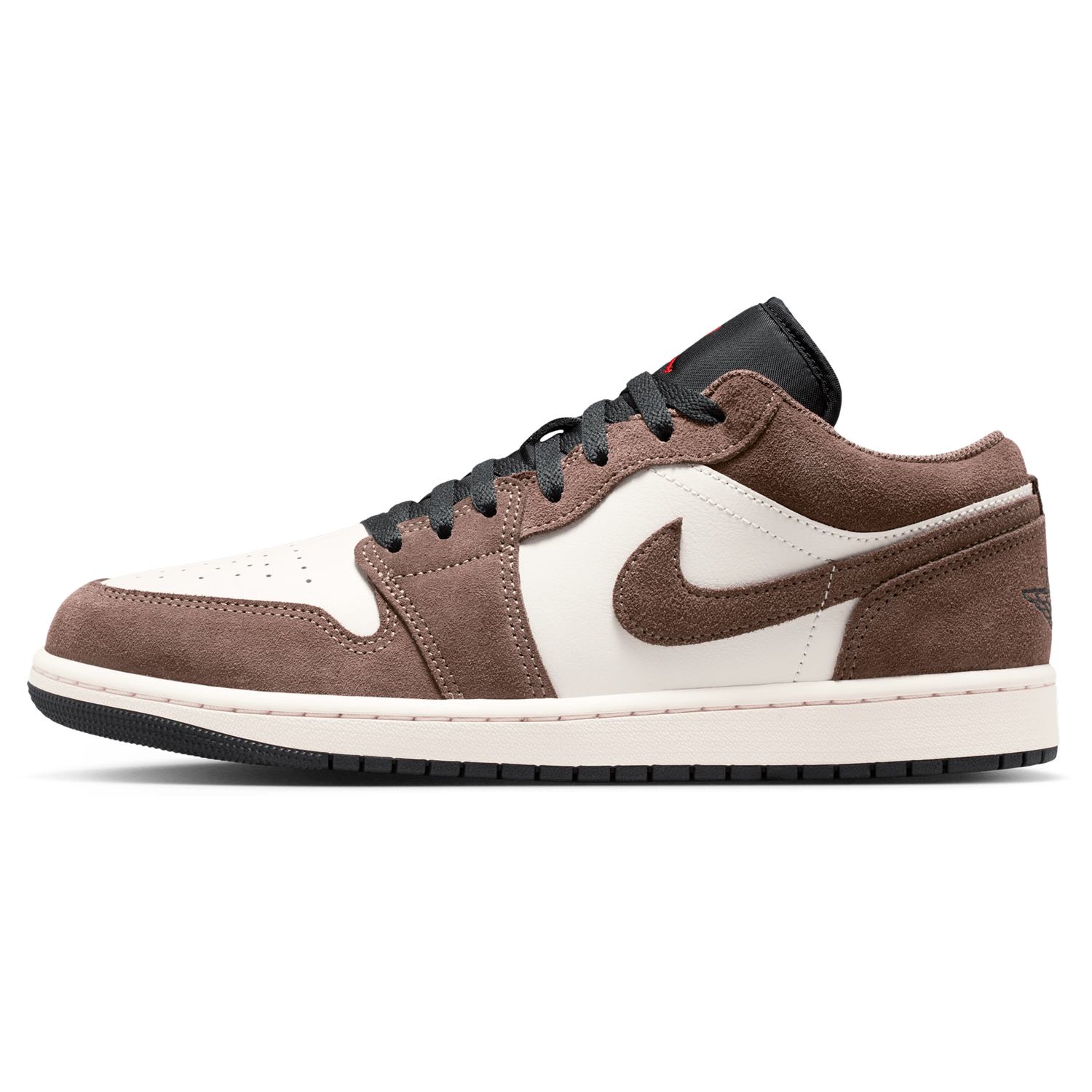 Jordan AJ 1 Low - Men's - Black/Palomino/Phantom