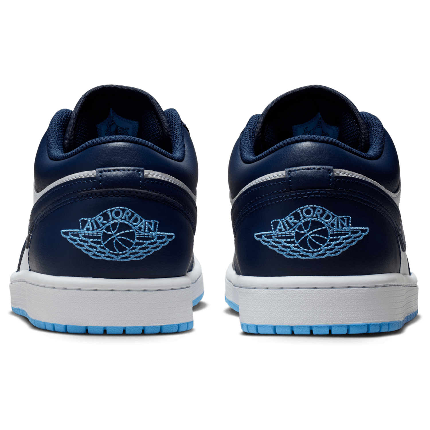 Jordan AJ 1 Low - Men's - Midnight Navy/White/Univ Blue