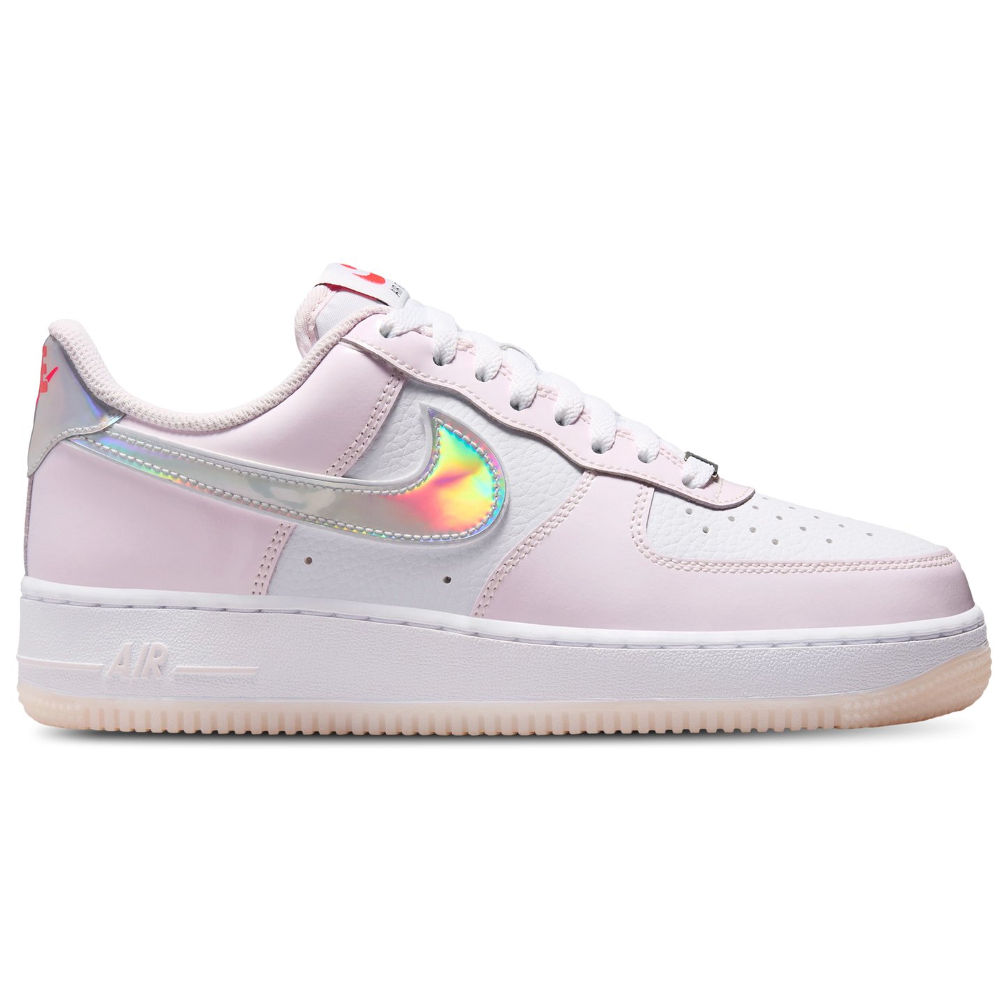 Nike Air Force 1 '07 - Women's - Silver/Pink/White
