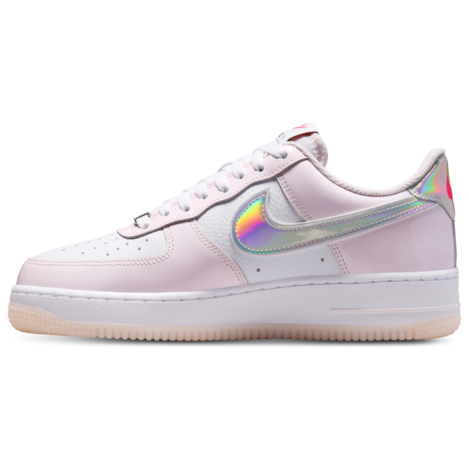 Nike Air Force 1 '07 - Women's - Silver/Pink/White