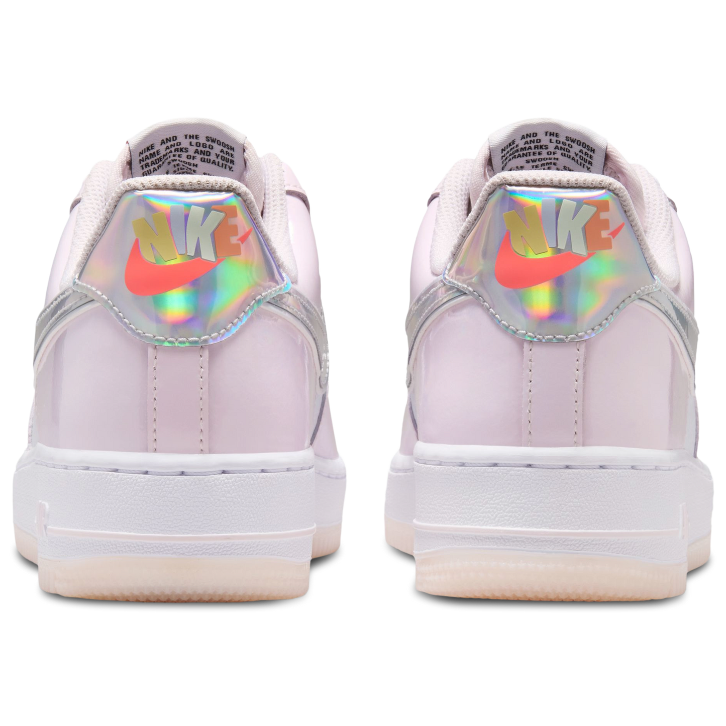 Nike Air Force 1 '07 - Women's - Silver/Pink/White