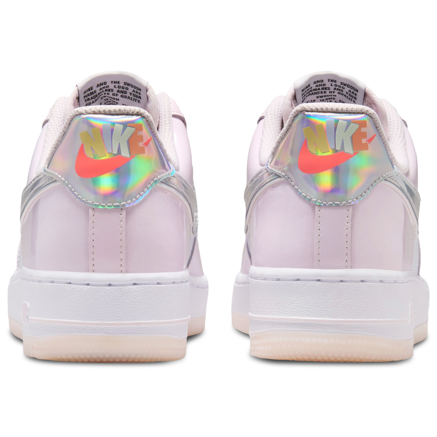 Nike Air Force 1 '07 - Women's - Silver/Pink/White