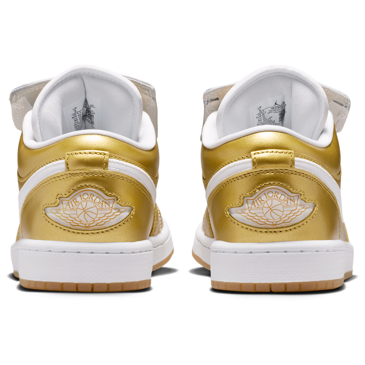 Jordan AJ 1 Low - Women's - Gold/White