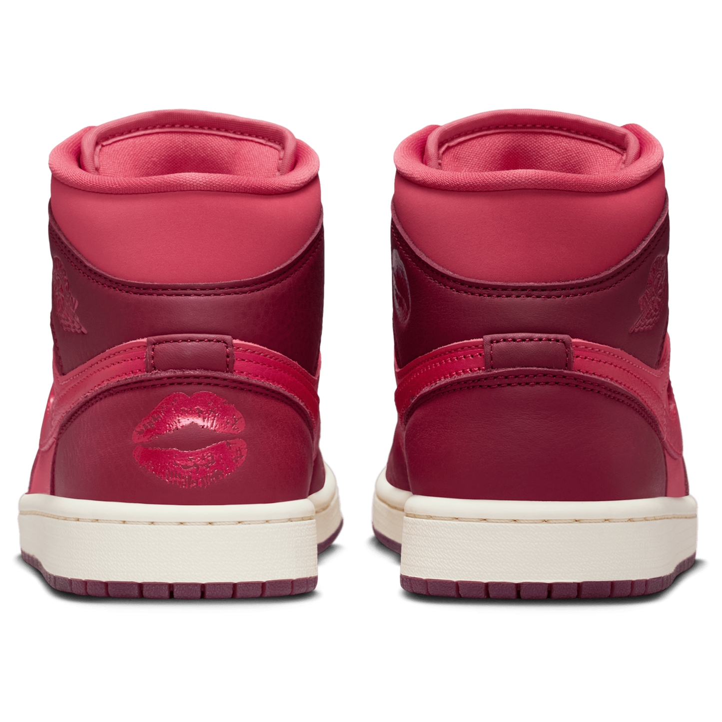 Jordan AJ 1 Mid SE - Women's - Red/Red