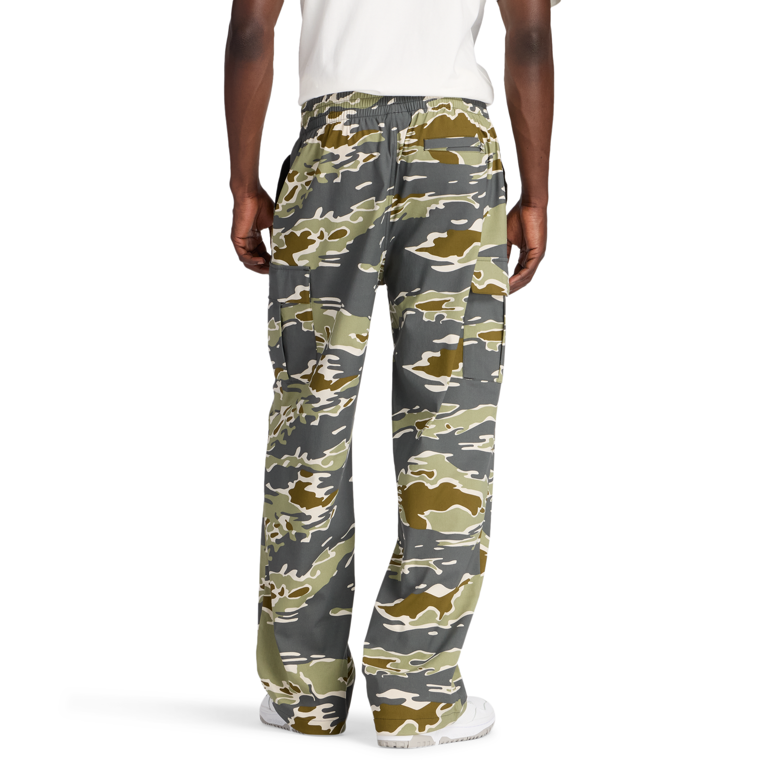 New Balance Cotton Twill Cargo Pants - Men's - Brown/Green