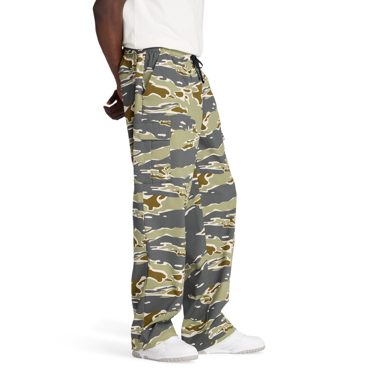 New Balance Cotton Twill Cargo Pants - Men's - Brown/Green