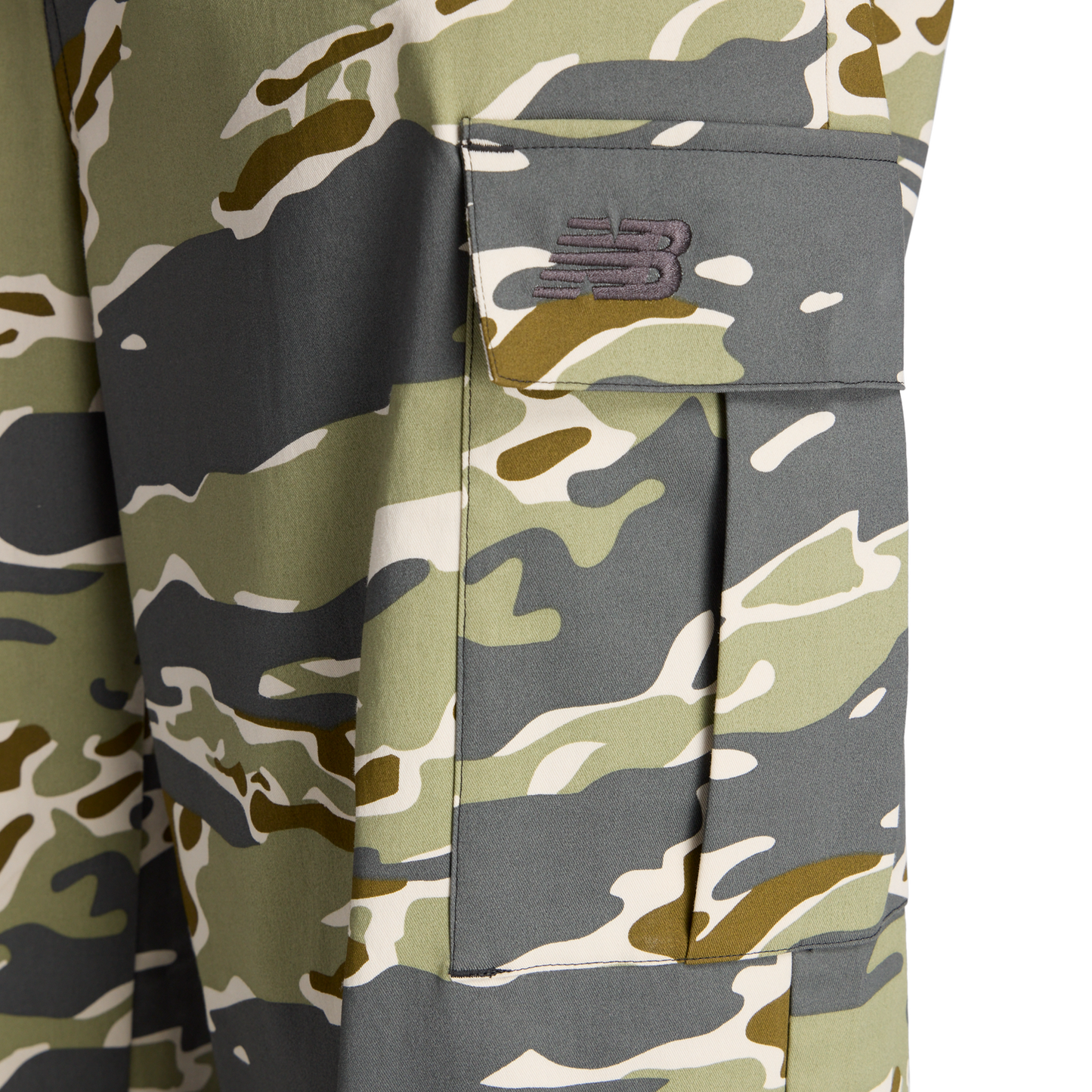 New Balance Cotton Twill Cargo Pants - Men's - Brown/Green