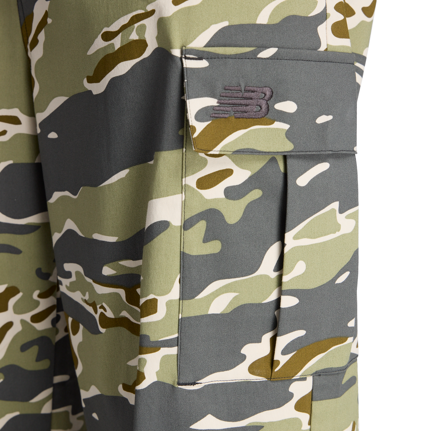 New Balance Cotton Twill Cargo Pants - Men's - Brown/Green