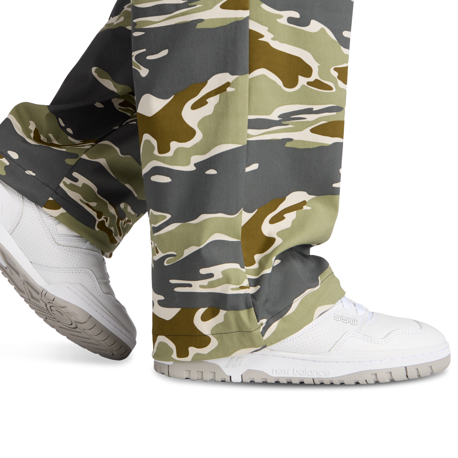 New Balance Cotton Twill Cargo Pants - Men's - Brown/Green