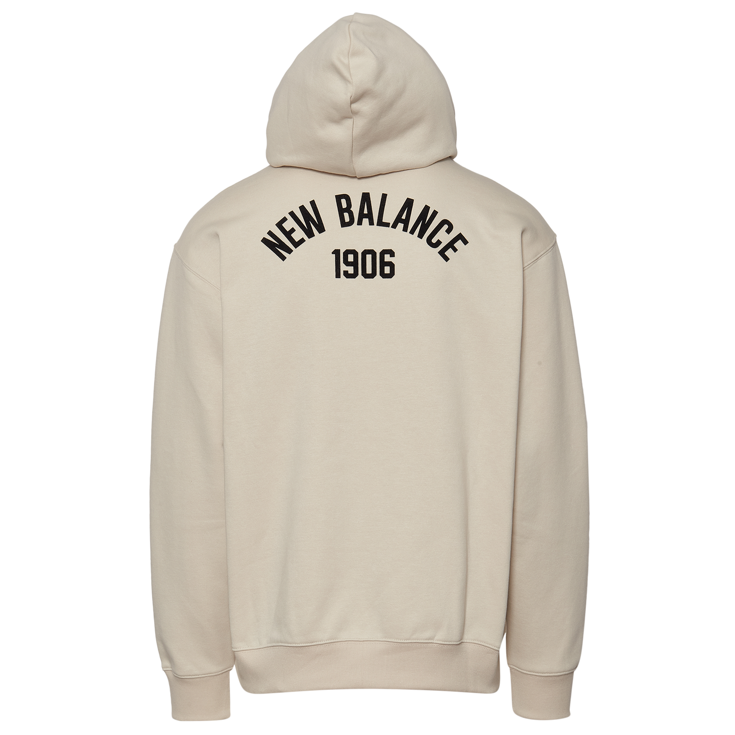 New Balance Essential Woven Label Pullover Hoodie - Men's - Timberwolf/Black/Red