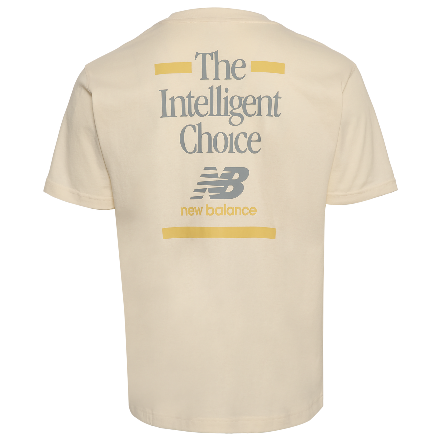 New Balance Athletics Intelligent Choice T-Shirt - Men's - Permafrost/Wheat