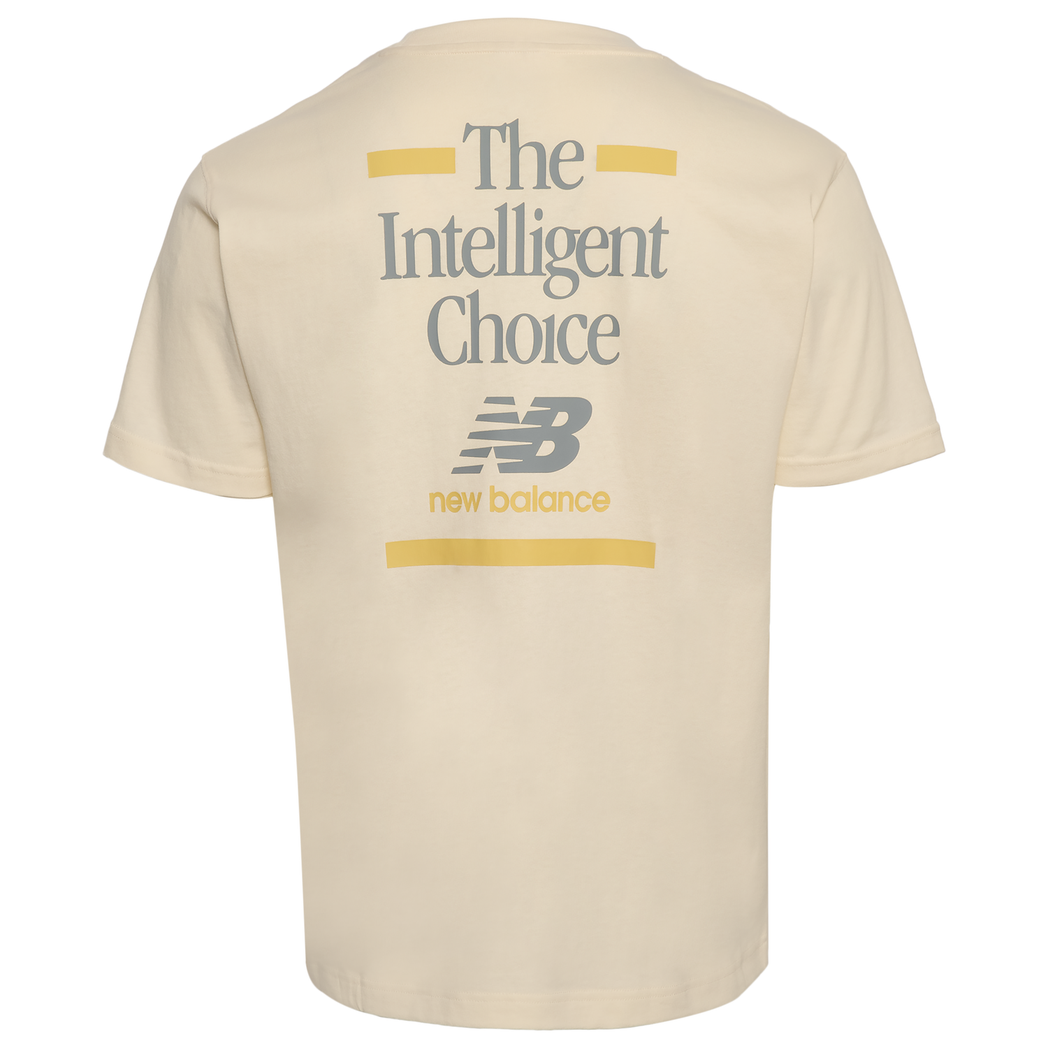 New Balance Athletics Intelligent Choice T-Shirt - Men's - Permafrost/Wheat
