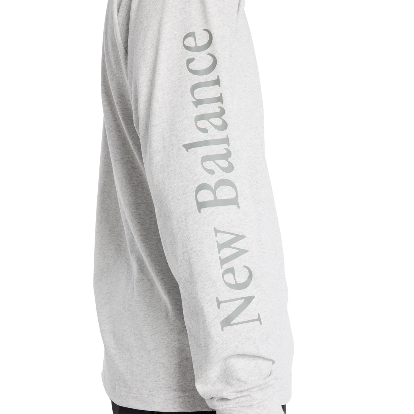 New Balance Athletics Classic Long Sleeve T-Shirt - Men's - Grey/Black