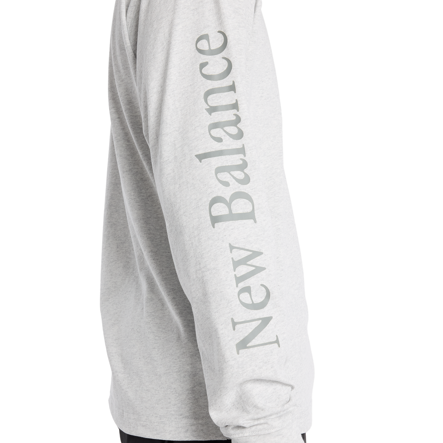 New Balance Athletics Classic Long Sleeve T-Shirt - Men's - Grey/Black