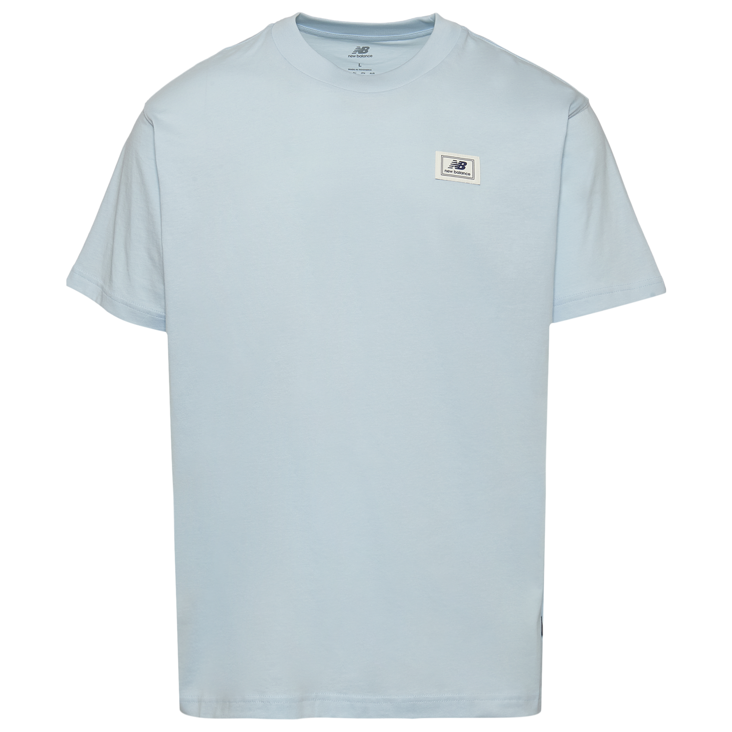 New Balance Woven Label T-Shirt - Men's - Oxford Blue/White