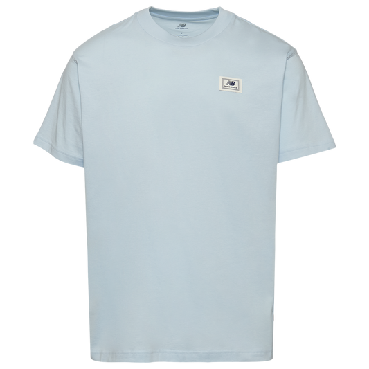 New Balance Woven Label T-Shirt - Men's - Oxford Blue/White
