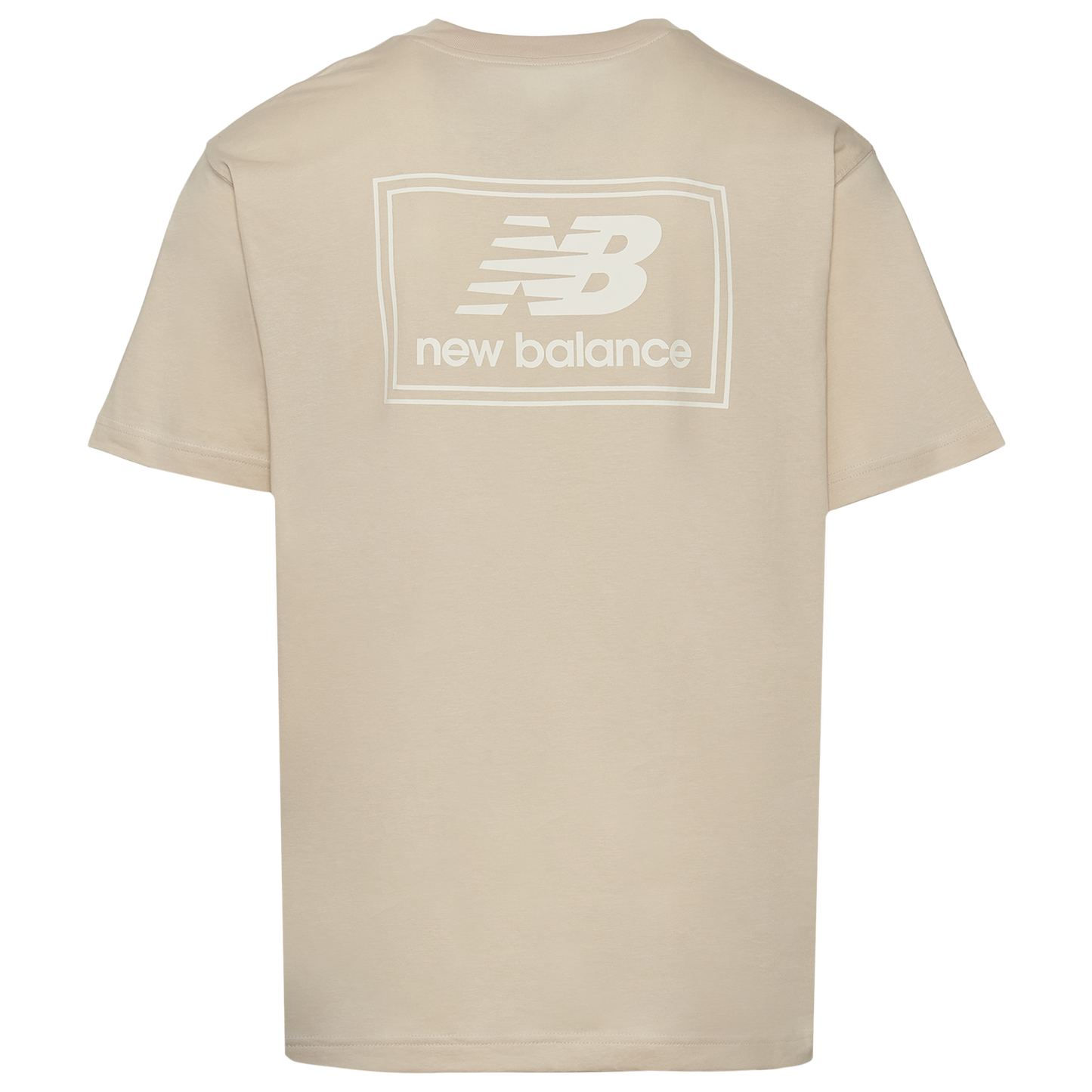 New Balance Woven Label T-Shirt - Men's - Timberwolf