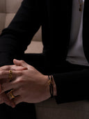MIDNIGHT UNITY BRACELET | 18K Gold