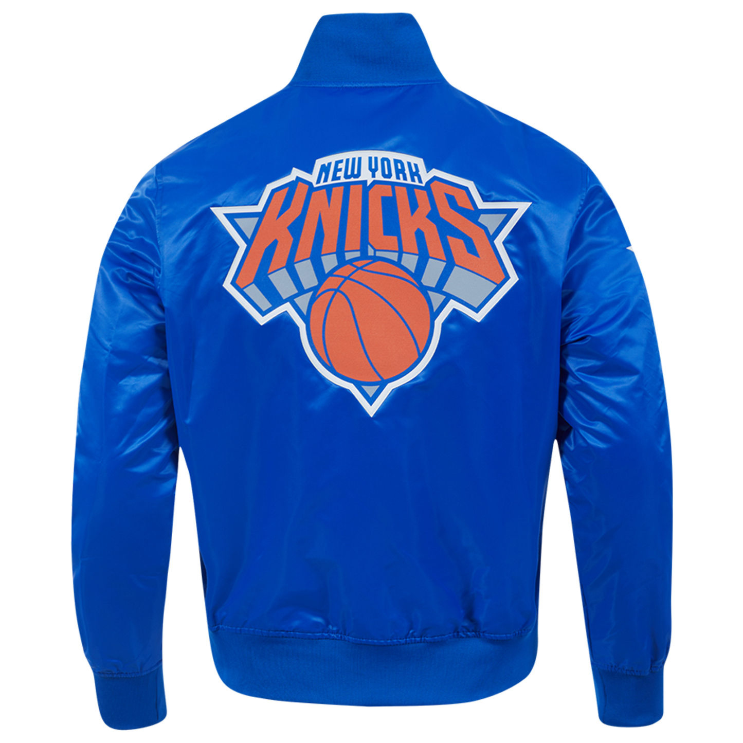 Pro Standard NEW YORK KNICKS SATIN JACKET - Men's - Royal Blue