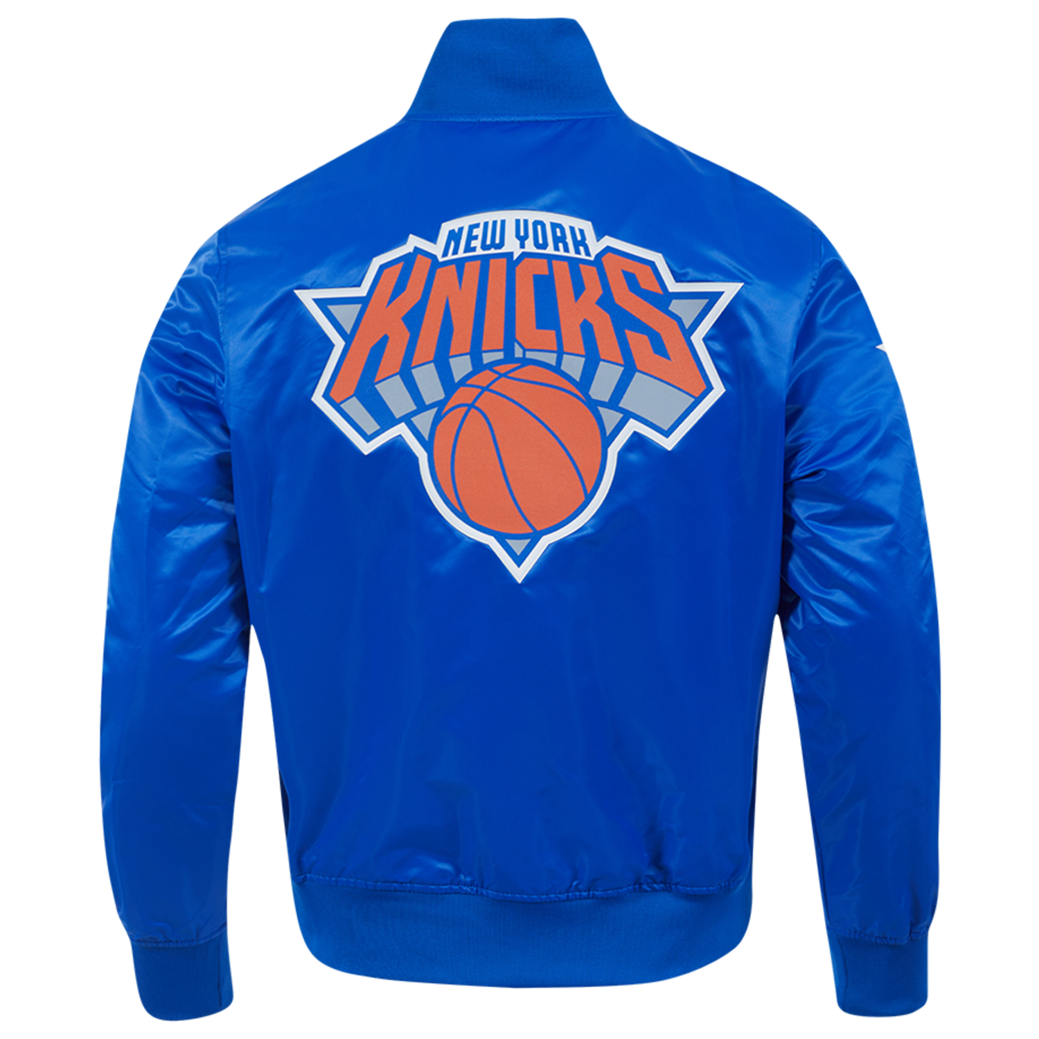 Pro Standard NEW YORK KNICKS SATIN JACKET - Men's - Royal Blue