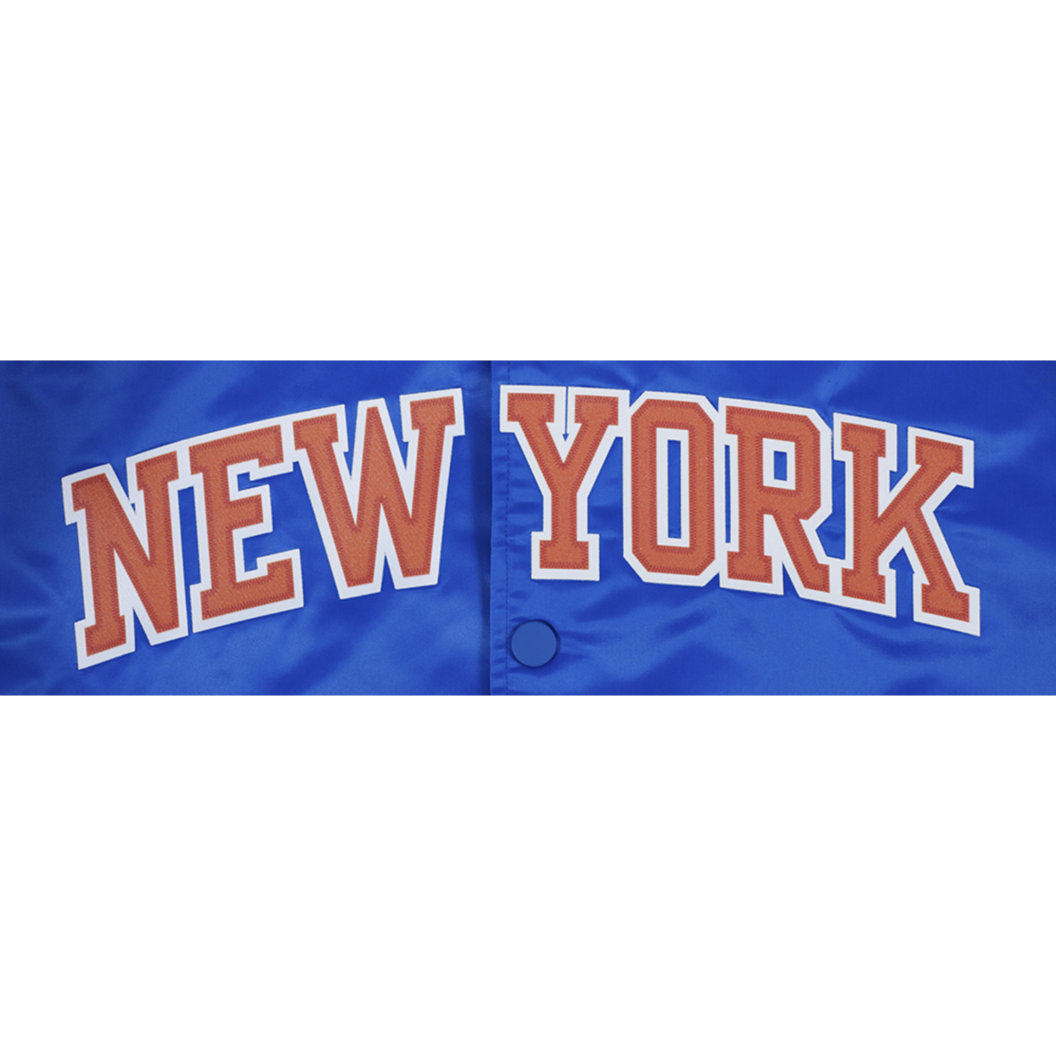 Pro Standard NEW YORK KNICKS SATIN JACKET - Men's - Royal Blue