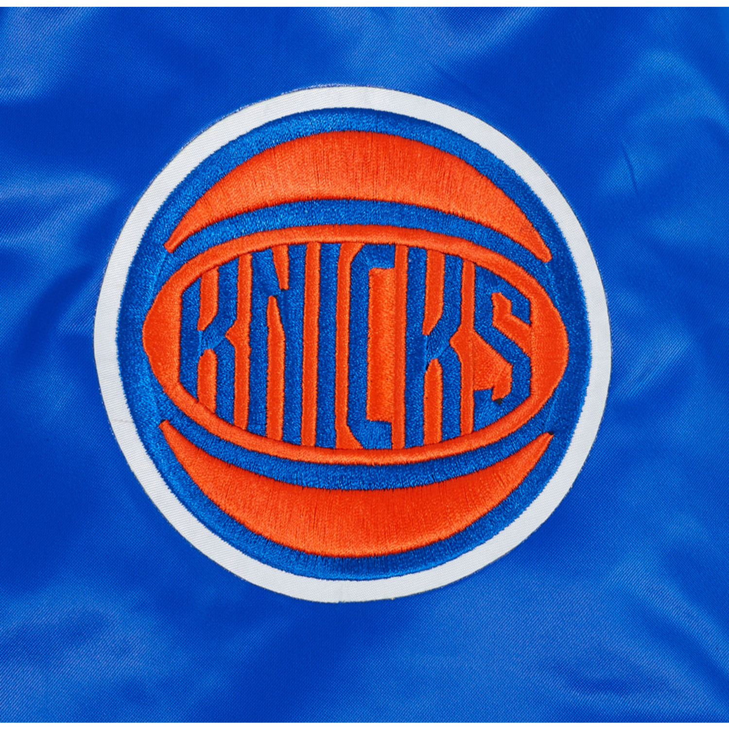 Pro Standard NEW YORK KNICKS SATIN JACKET - Men's - Royal Blue