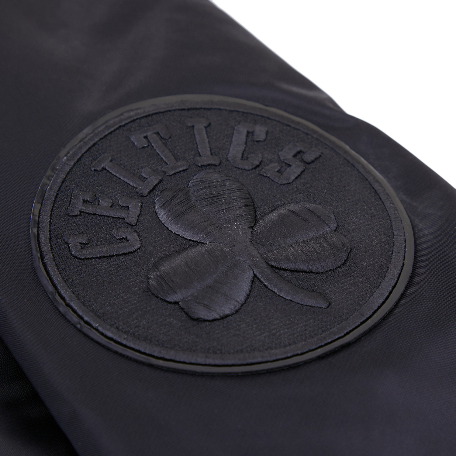 Pro Standard BOSTON CELTICS SATIN JACKET - Men's - Triple Black