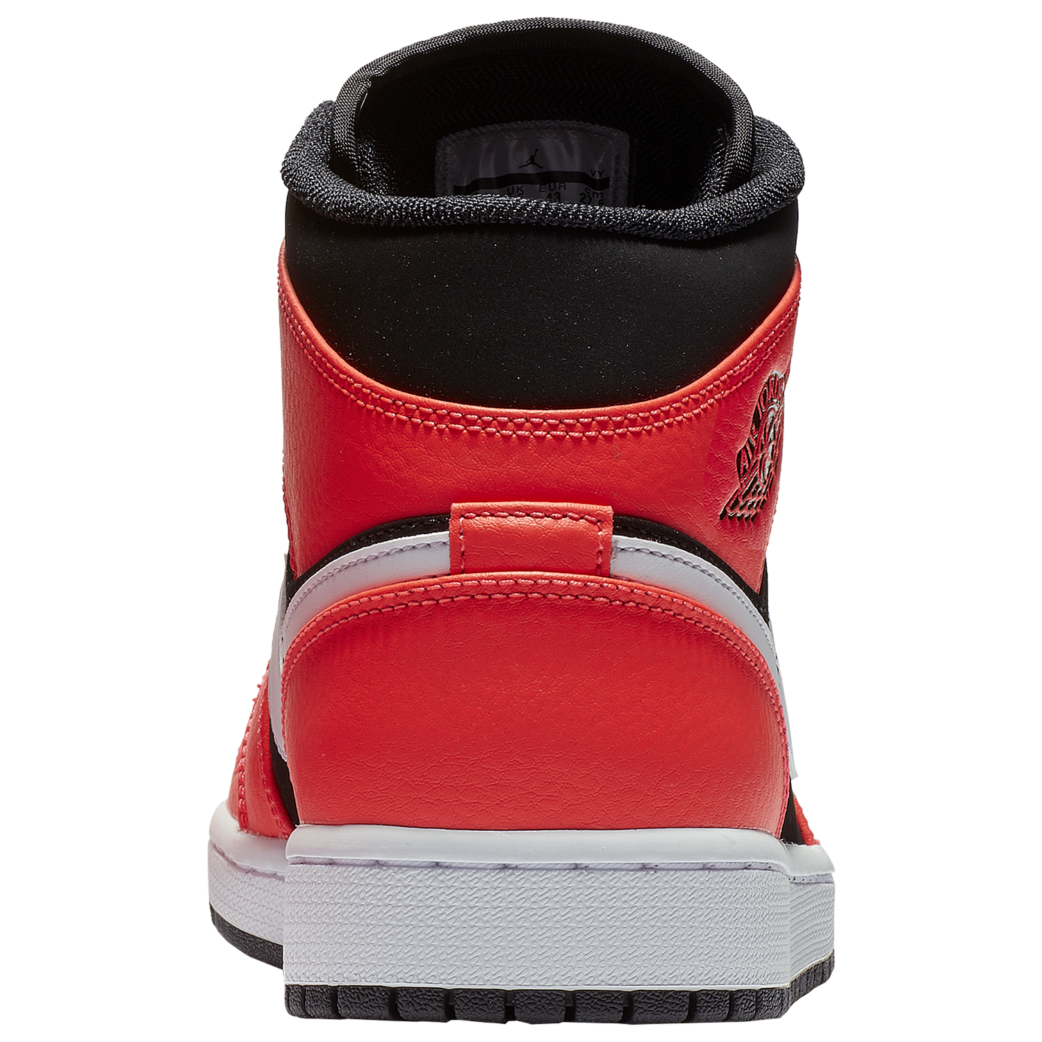 Jordan AJ 1 Mid - Men's - Black/Infrared 23/White