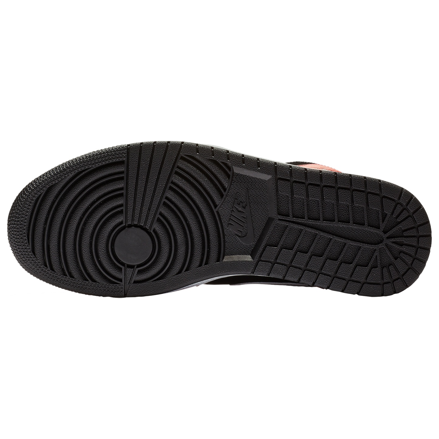 Jordan AJ 1 Mid - Men's - Black/Infrared 23/White