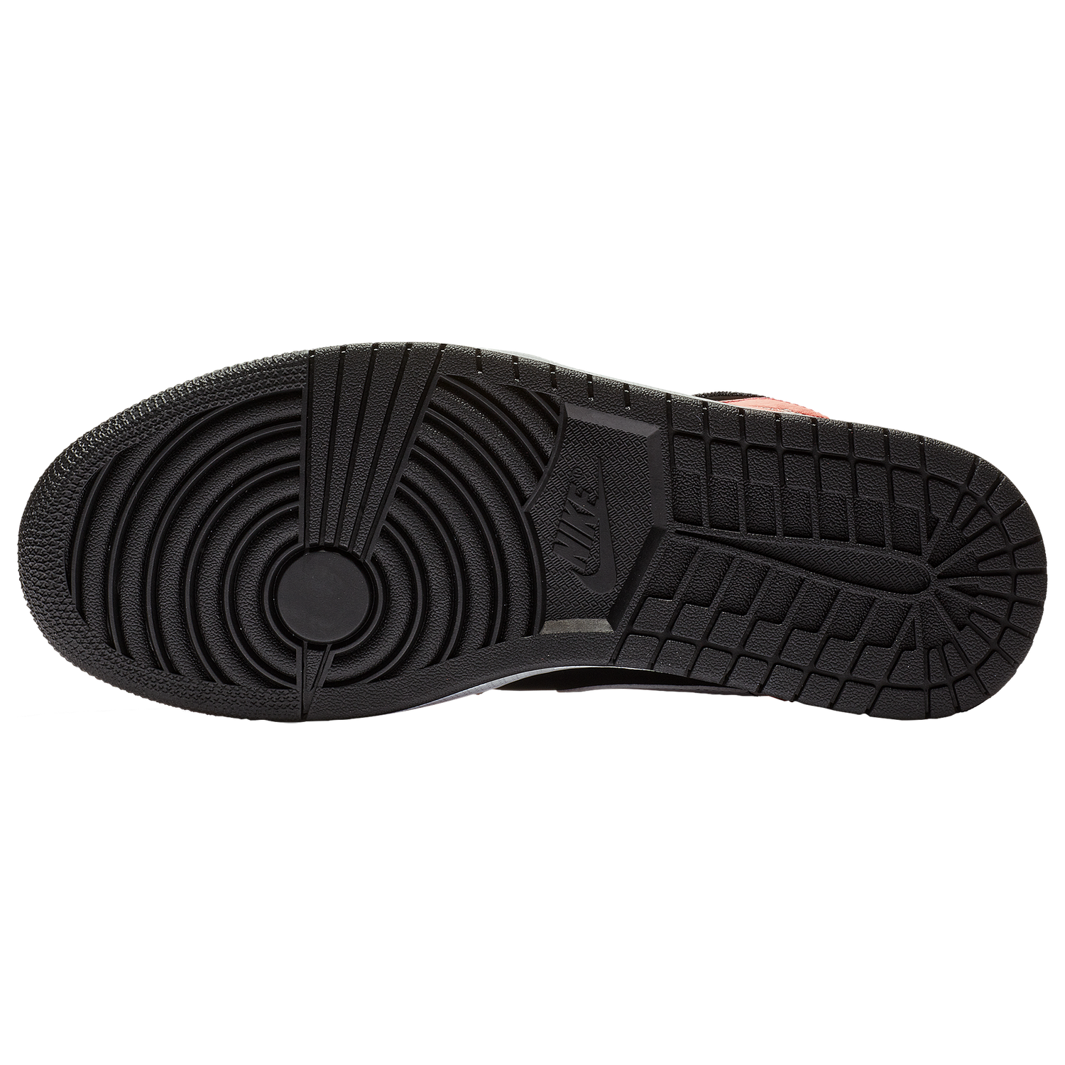 Jordan AJ 1 Mid - Men's - Black/Infrared 23/White