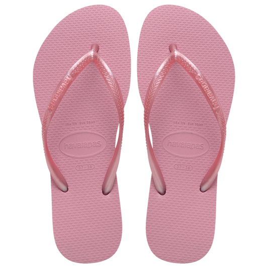 Havaianas Slim Sandals  - Women's - Pink/Pink