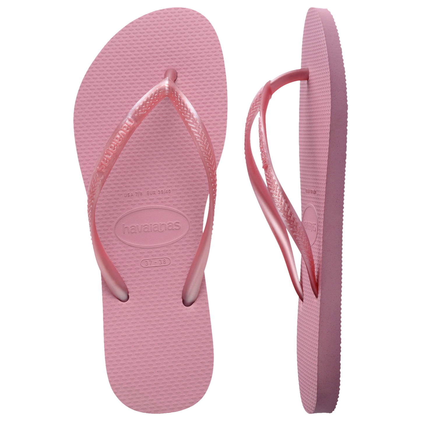 Havaianas Slim Sandals  - Women's - Pink/Pink