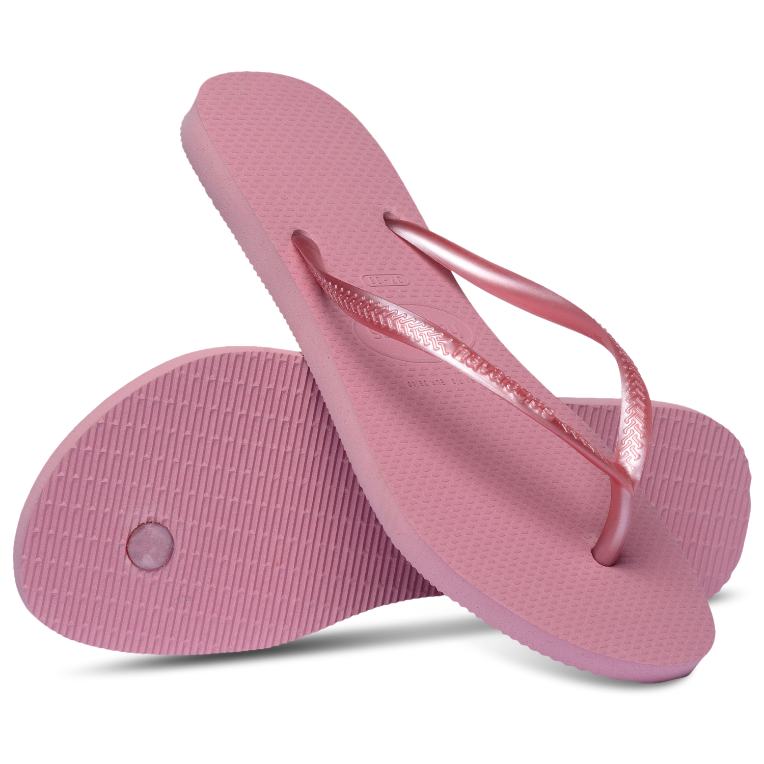 Havaianas Slim Sandals  - Women's - Pink/Pink