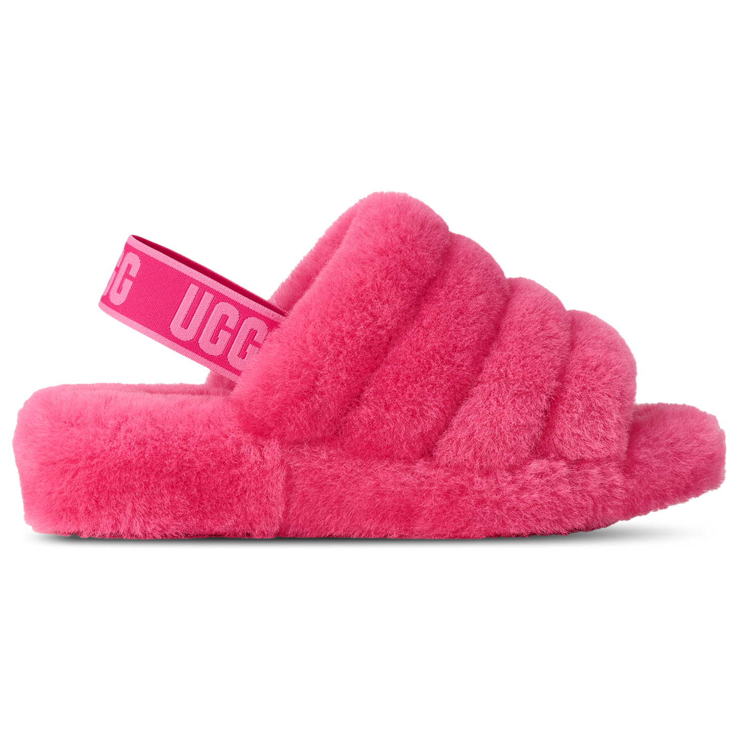 UGG Fluff Yeah Slides - Women's - Pink/Pink