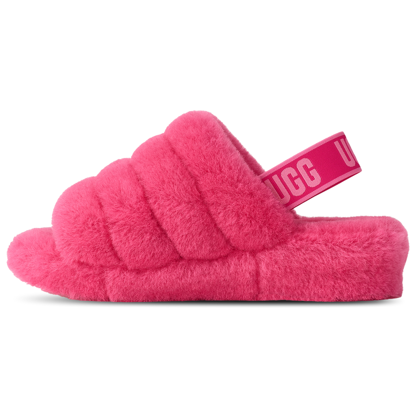 UGG Fluff Yeah Slides - Women's - Pink/Pink