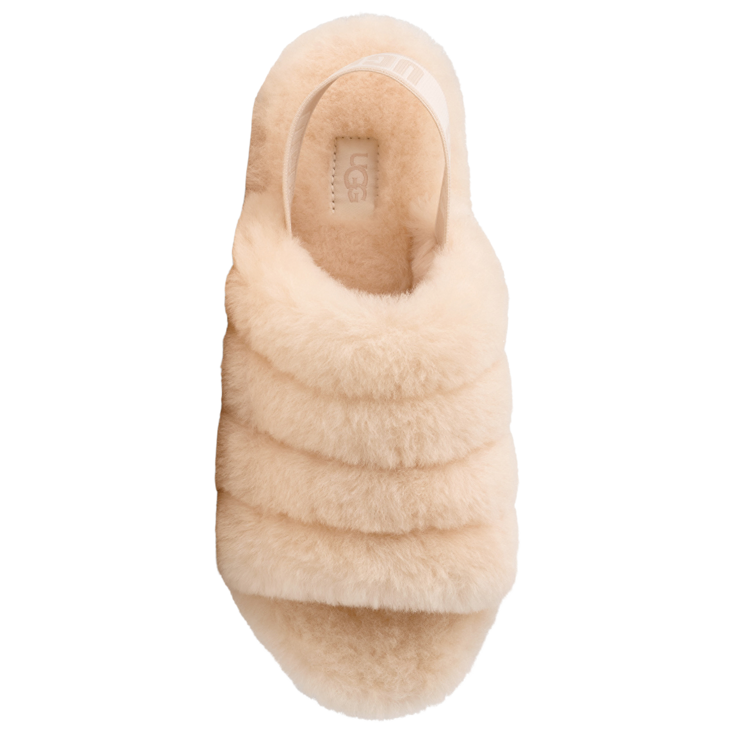 UGG Fluff Yeah Slides - Women's - Tan/White
