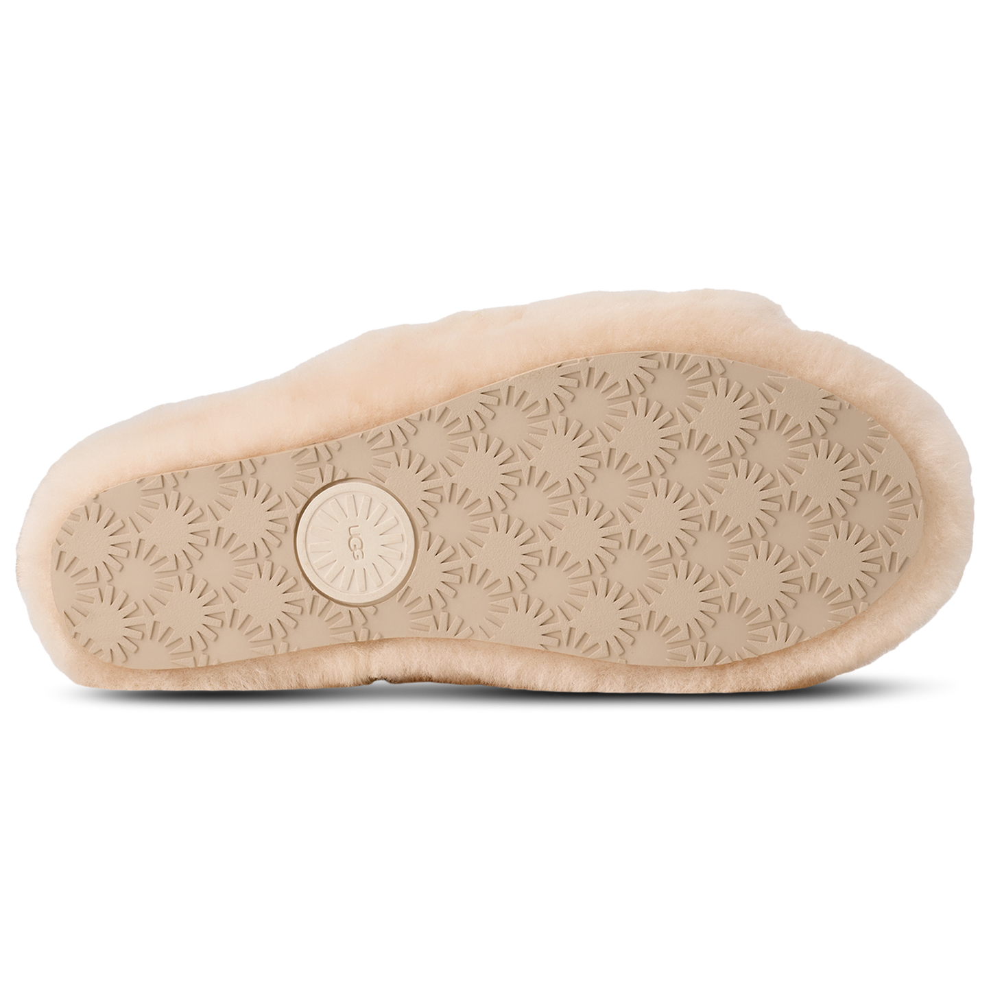 UGG Fluff Yeah Slides - Women's - Tan/White