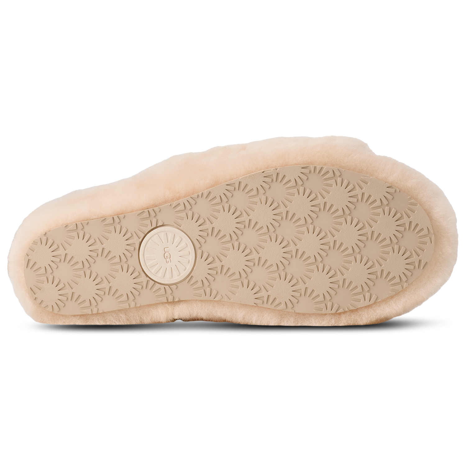 UGG Fluff Yeah Slides - Women's - Tan/White