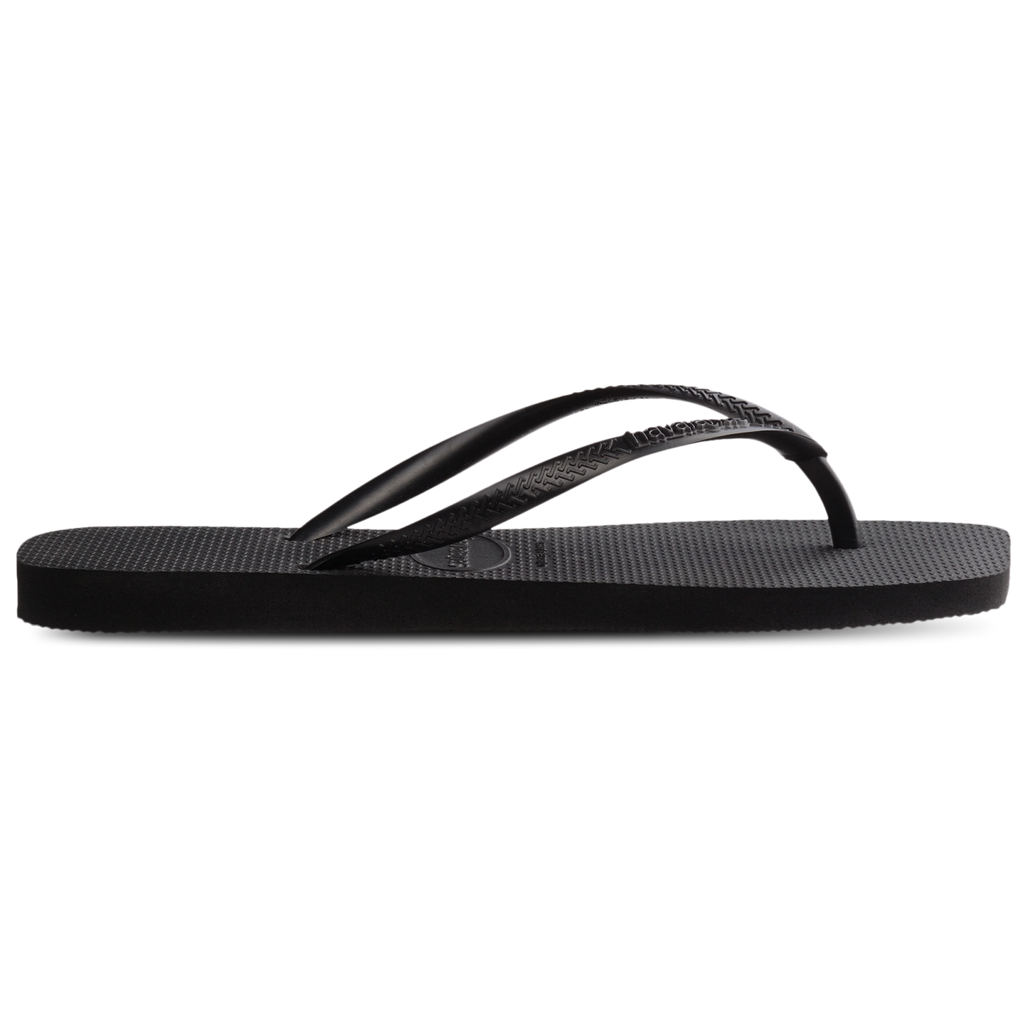Havaianas Slim Square Sandals - Women's - Black/Black