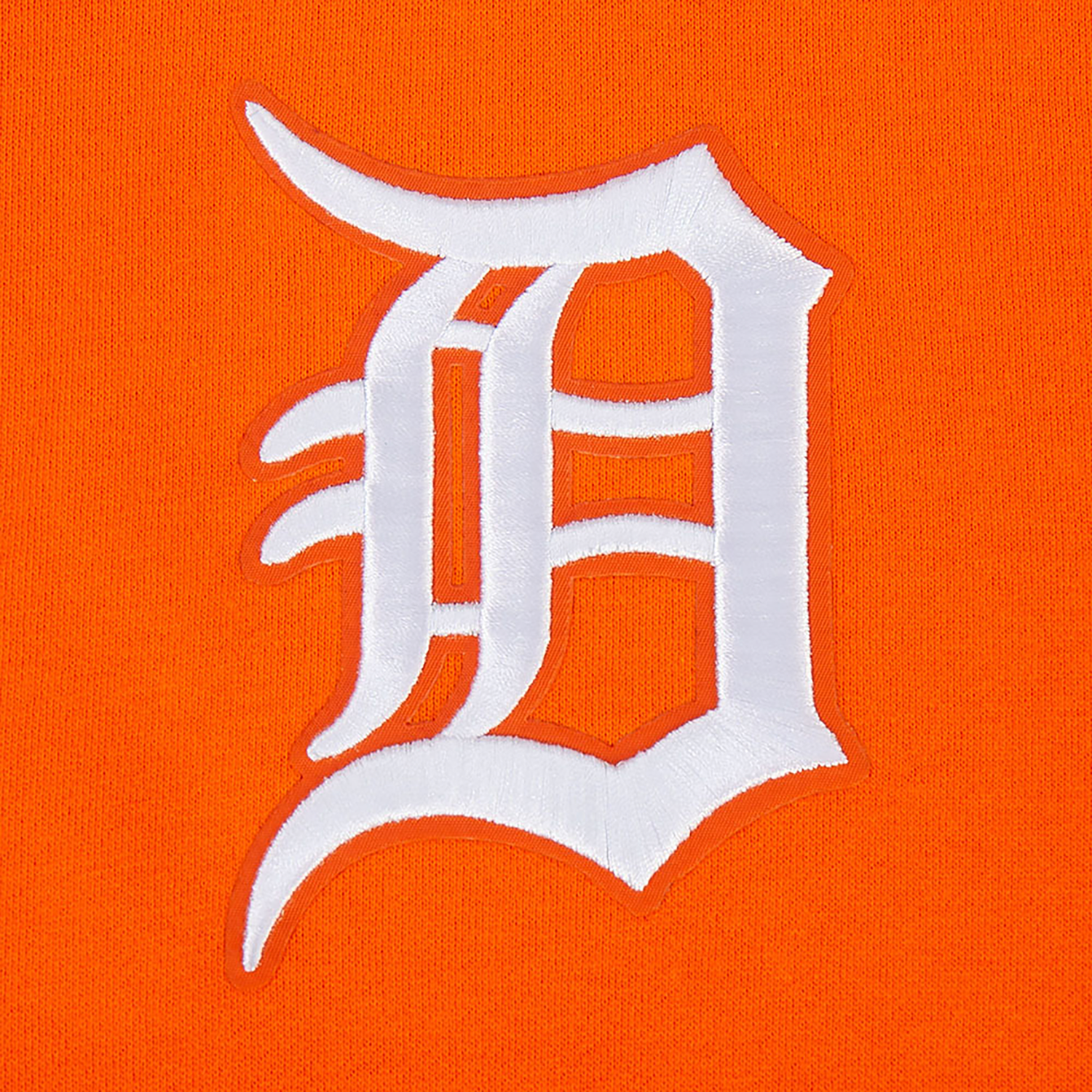 Pro Standard Tigers Living Large Drop Shoulder PO Hoodie - Men's - White/Orange/Black