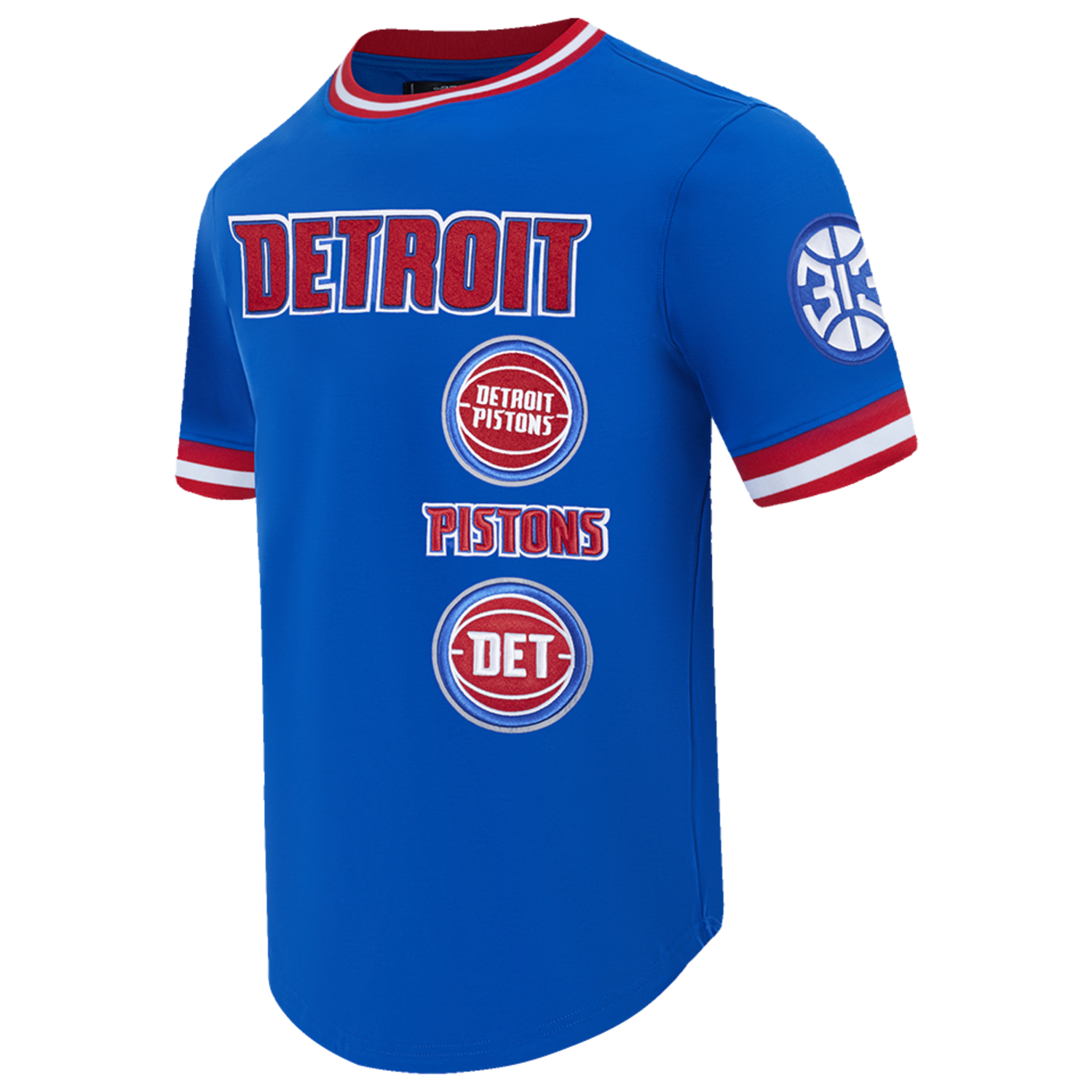 Pro Standard DETROIT PISTONS TEE - Men's - Royal Blue (56063RYR)